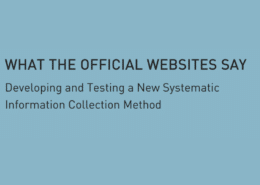 What the Official Websites Say