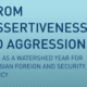 Assertiveness to aggression