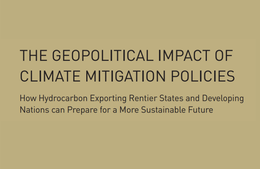 Gepolitical Impact Climate Policies FI