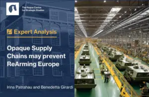 Expert Analysis - Opaque Supply Chains may prevent ReArming Europe