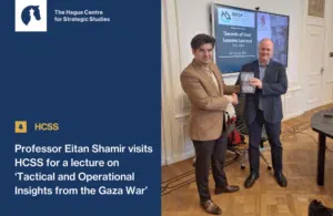 Professor Eitan Shamir visits HCSS for a lecture on ‘Tactical and Operational Insights from the Gaza War’