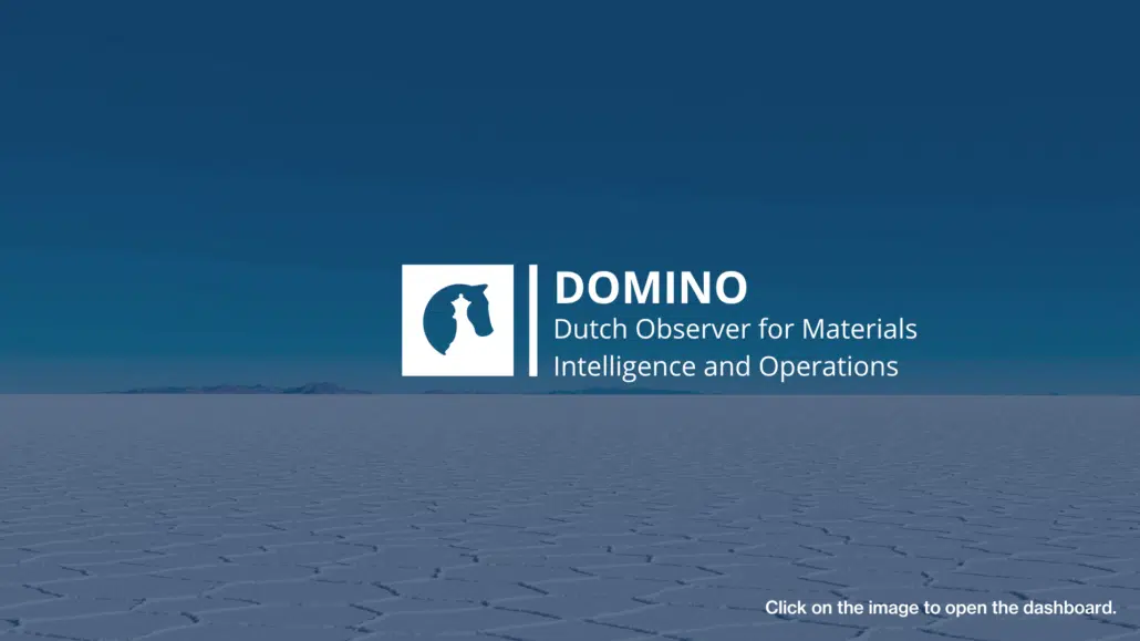 DOMINO dashboard landing page click