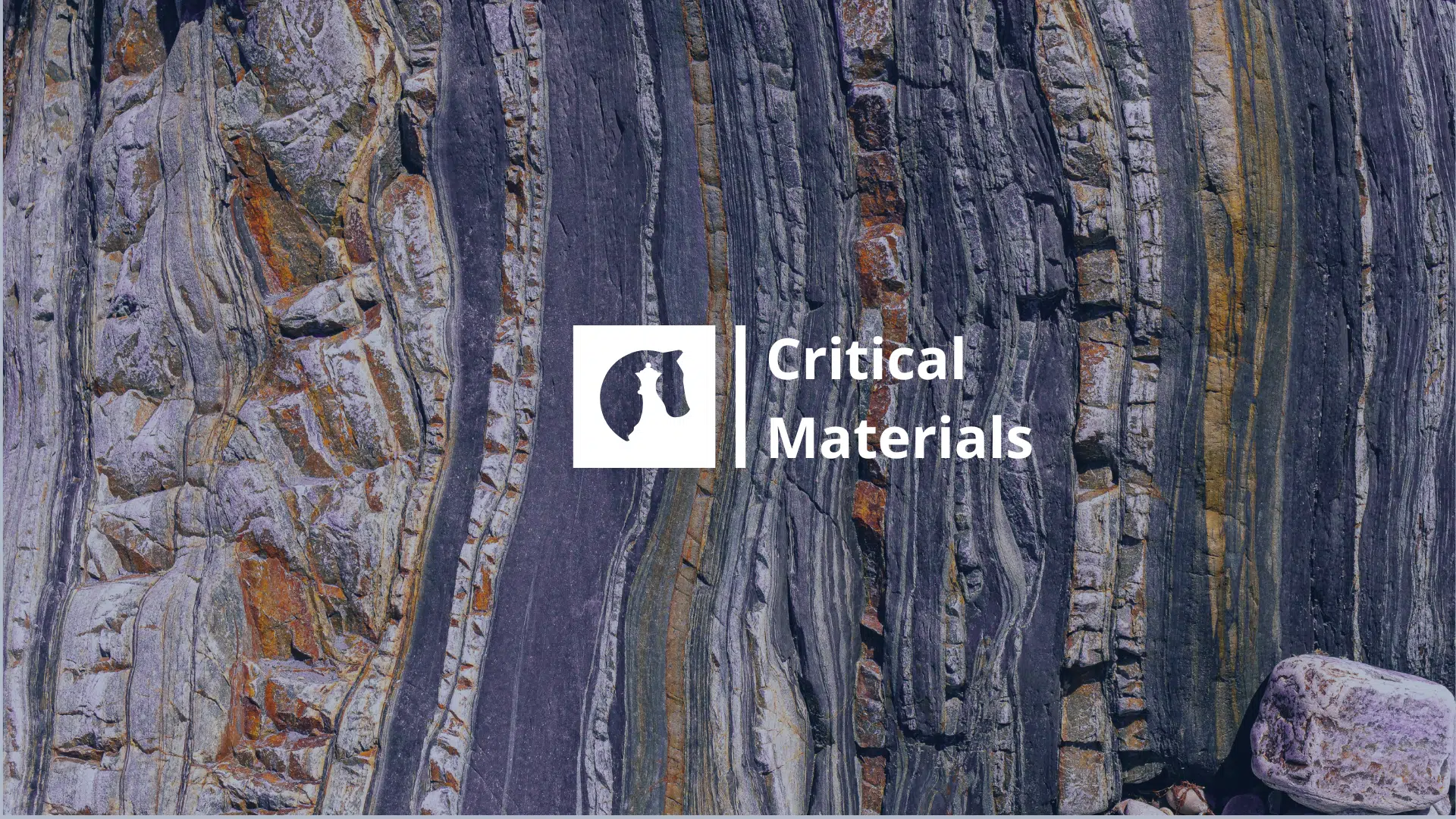 landing page Critical Materials