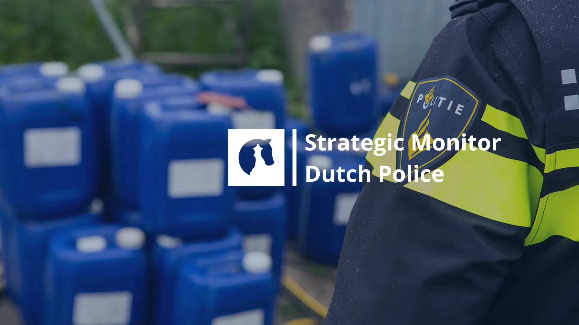 landing page Strategic Monitor Dutch Police