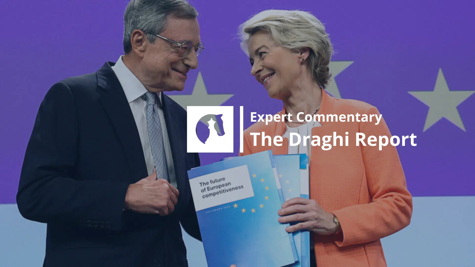 landing page The Draghi Report