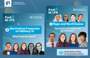 Sofia Romansky - PodMAPS Podcast in Military AI GC REAIM