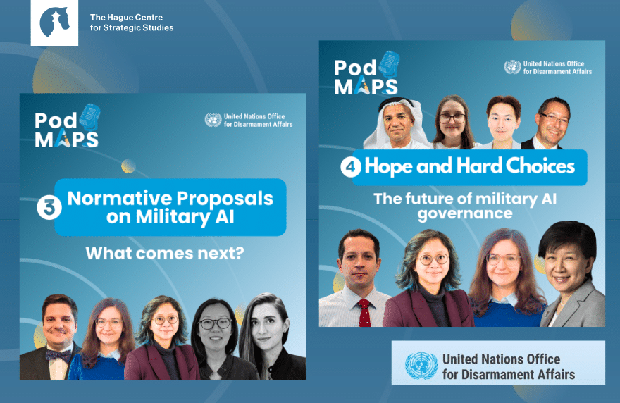 Sofia Romansky - PodMAPS Podcast in Military AI GC REAIM