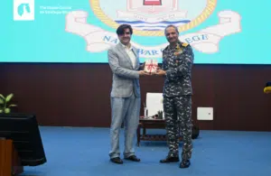 Tim Sweijs lecture at the India Naval War College in Goa