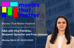 Irina Patrahau - Movies that matter Q&A