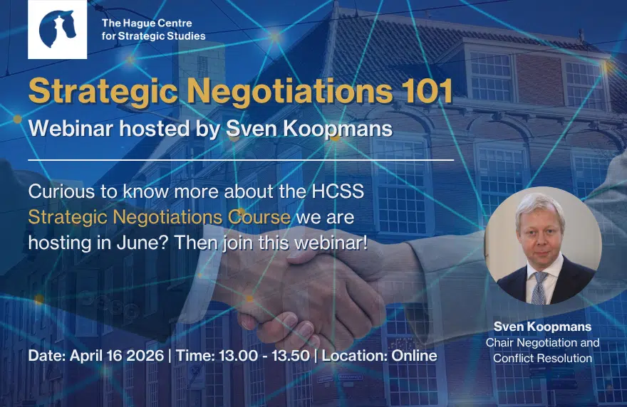 Strategic Negotiations Course webinar 101