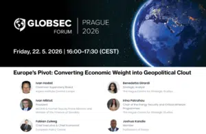 GLOBSEC 2026 with Irina Patrahau and Benedetta Girardi (1)