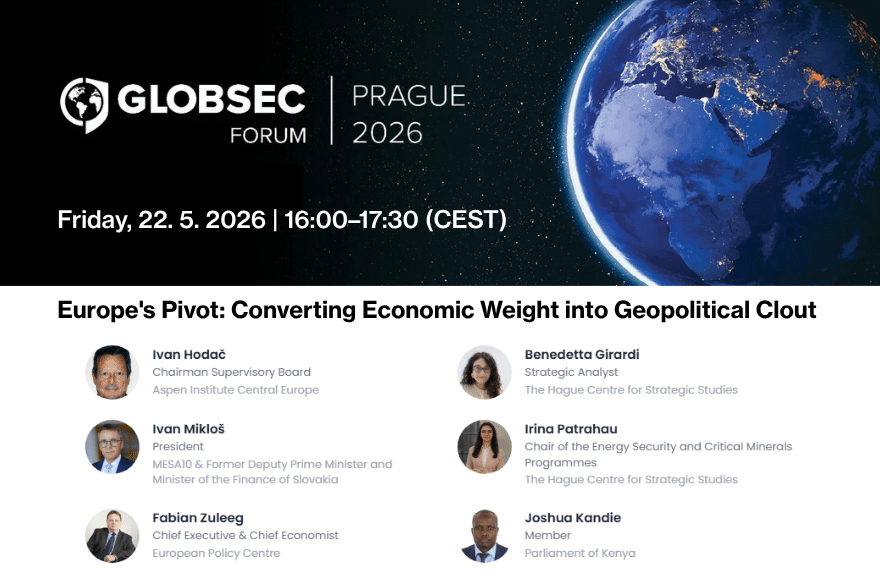 GLOBSEC 2026 with Irina Patrahau and Benedetta Girardi (1)