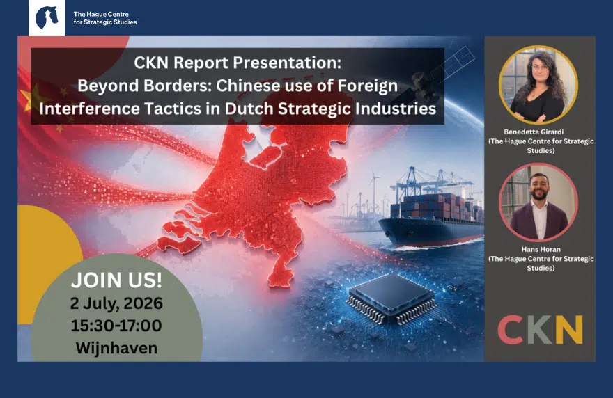 CKN Report Presentation Beyond Borders Chinese use of Foreign Interfence Tactics in Dutch Strategic Industries