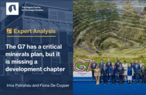 Expert Analysis - The G7 has a critical minerals plan, but it is missing a development chapter