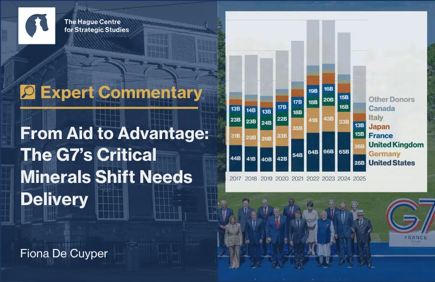 Expert Commentary - The G7’s Critical Minerals Shift Needs Delivery