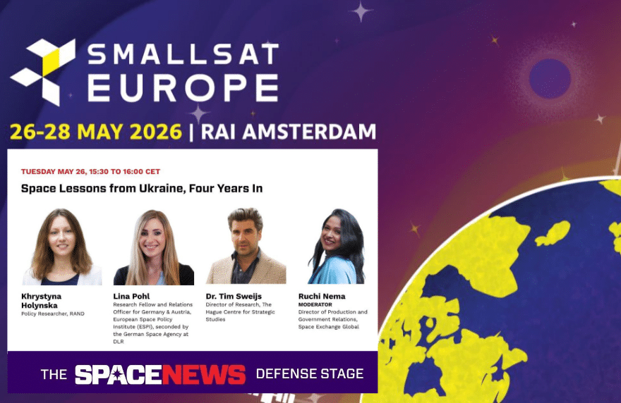 SmallSat Europe 2026 | Tim Sweijs: Space Lessons from Ukraine, four years in