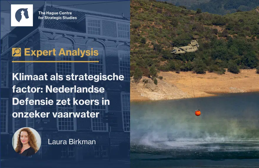 Laura Birkman - Klimaat als strategische factor Nederlandse Defensie