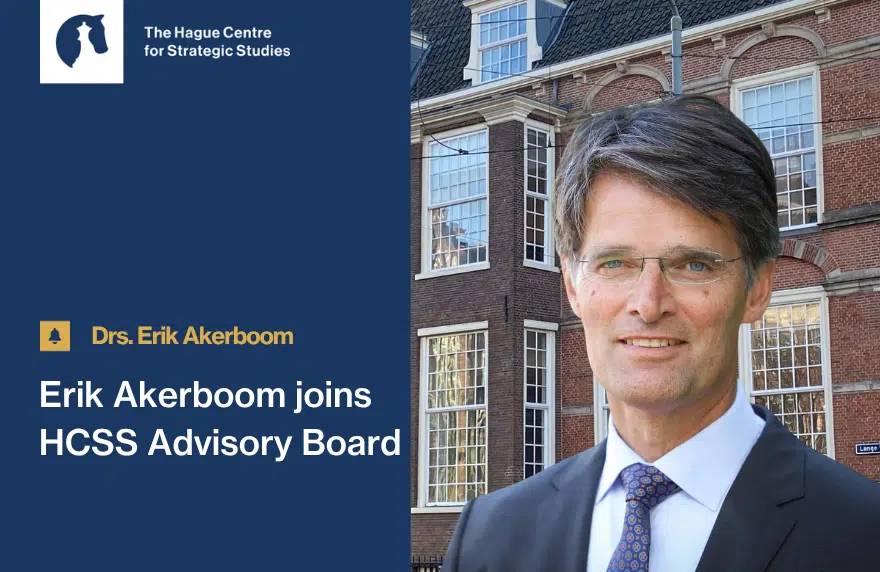 Welcome - Erik Akerboom joins HCSS Advisory Board
