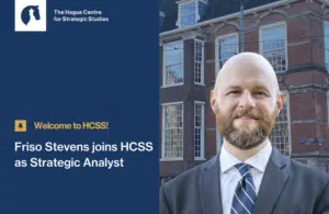 Welcome - Friso Stevens joins HCSS as Strategic Analyst