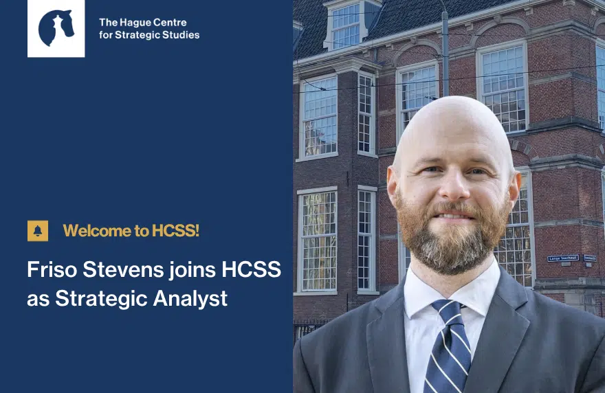 Welcome - Friso Stevens joins HCSS as Strategic Analyst