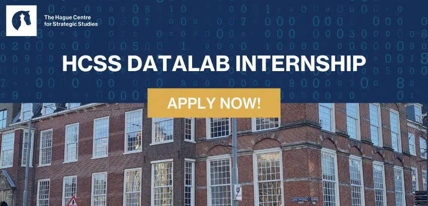 HCSS Datalab Internship october november 2026