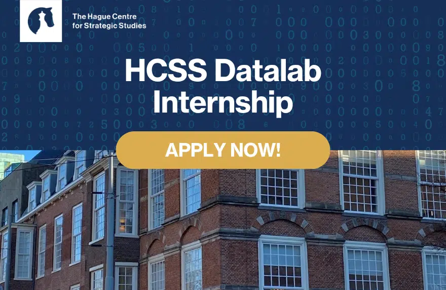 Job Vacancy Internship - HCSS Datalab October November 2026