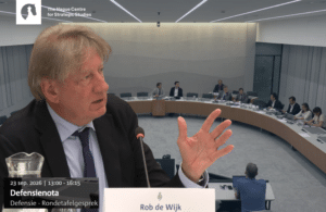 Rob de Wijk Rondetafelgesprek Tweede Kamer over de Defensienota (23 september 2026)