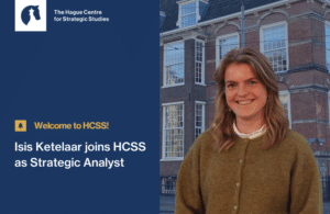 Welcome - Isis Ketelaar joins HCSS as Strategic Analyst (2)