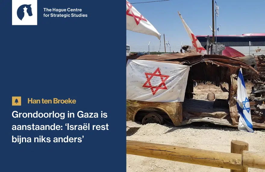 Han ten Broeke - Grondoorlog in Gaza is aanstaande ‘Israël rest bijna niks anders’