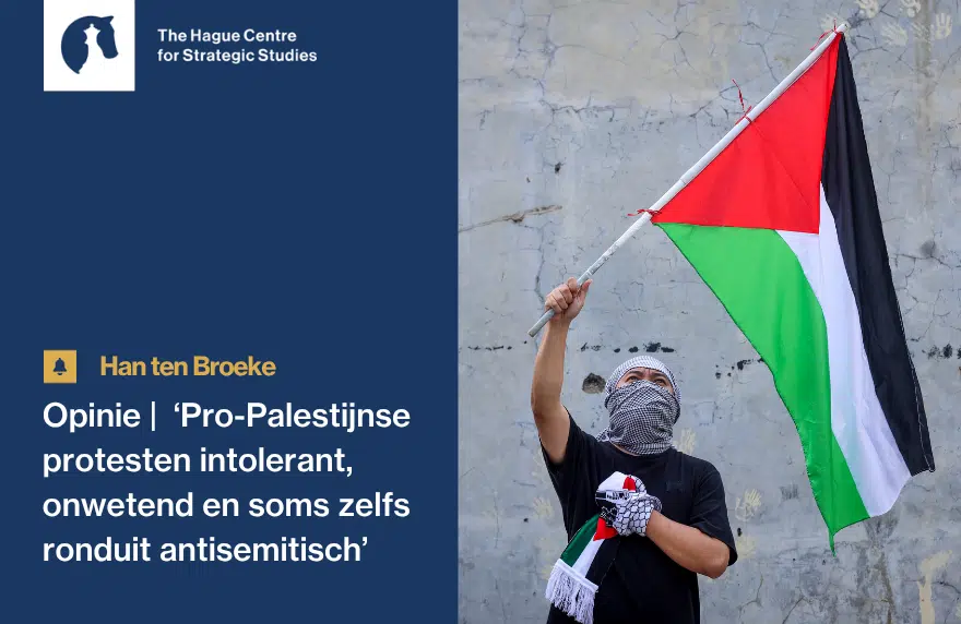 Han ten Broeke - Opinie ‘Pro-Palestijnse protesten intolerant, onwetend en soms zelfs ronduit antisemitisch’
