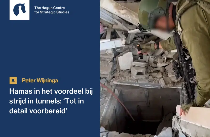 Peter Wijninga - Hamas in het voordeel bij strijd in tunnels ‘Tot in detail voorbereid’