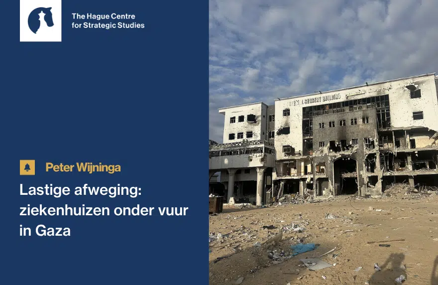 Peter Wijninga - Lastige afweging ziekenhuizen onder vuur in Gaza